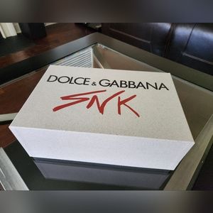 DOLCE&GABBANA SHOE BOX (BOX ONLY) HARD MATERIAL